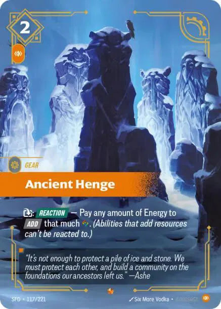 Ancient Henge Spiritforged Epic • 117/221 Foil