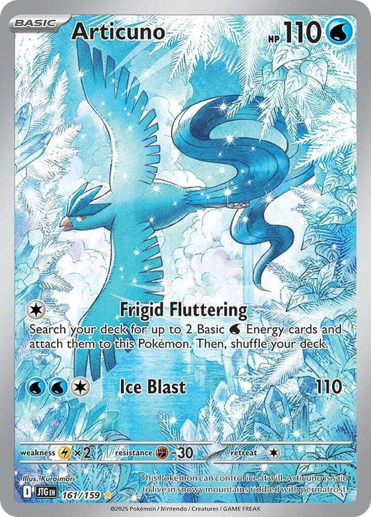 Articuno Illustration Rare 161/159 Journey Together - Near mint-mint (NM-MT)