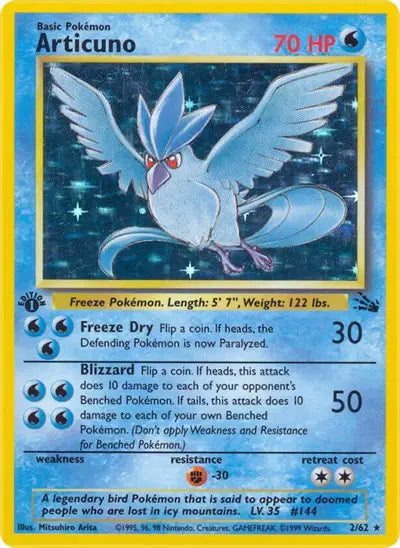 Articuno (2/62) Fossil