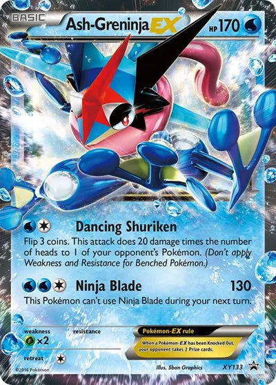 Ash-Greninja XY133 XY Promos