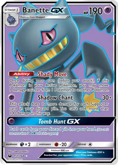 Banette GX (157/168) Celestial Storm