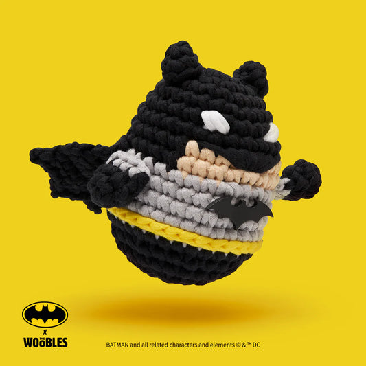 The Woobles: Batman [Learn to Crochet Kit For Beginners]