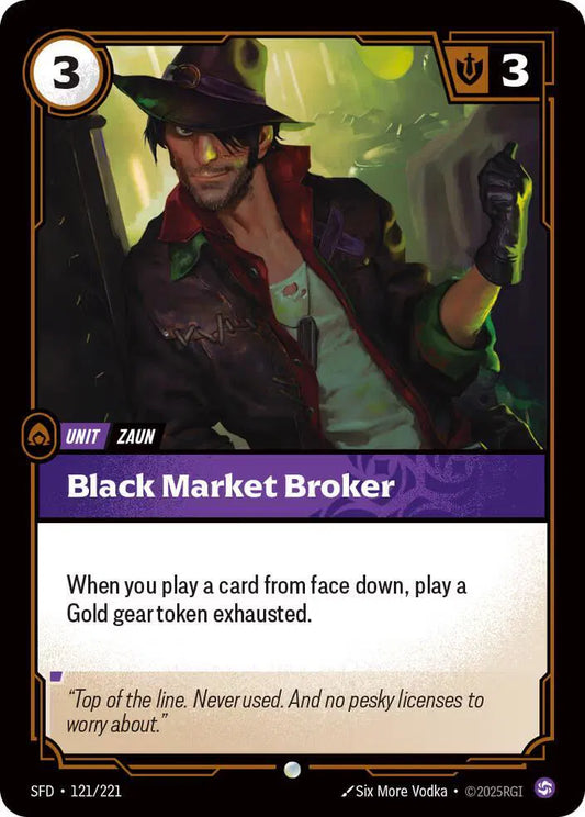 Black Market Broker Spiritforged Common • 121/221 Normal
