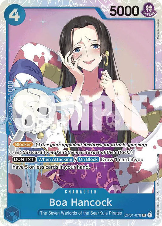 Boa Hancock (OP01-078) (Reprint) Premium Booster