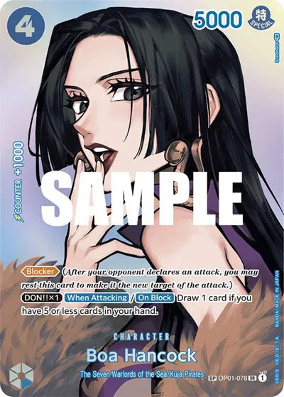 Boa Hancock(SP)(OP01-078) Kingdoms of Intrigue