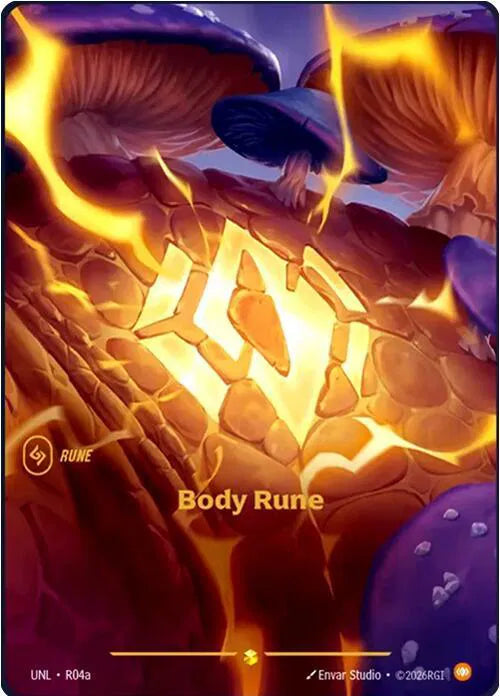 Body Rune (Alternate Art) Unleashed Showcase R04a