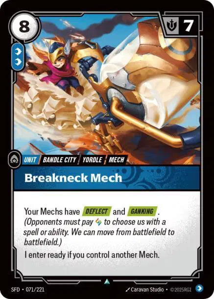 Breakneck Mech Spiritforged Uncommon • 071/221 Normal