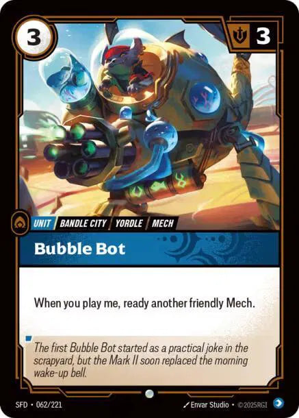 Bubble Bot Spiritforged Common • 062/221 Normal