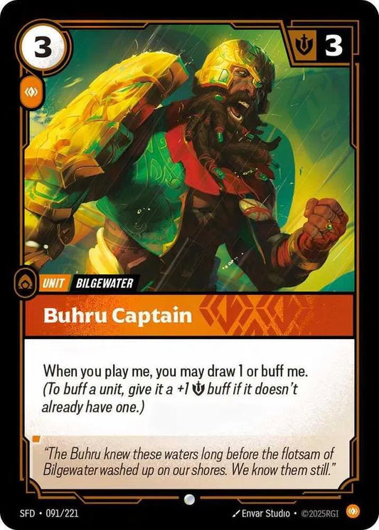 Buhru Captain Spiritforged Common • 091/221 Normal