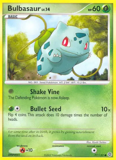 Bulbasaur Common 77 Secret Wonders