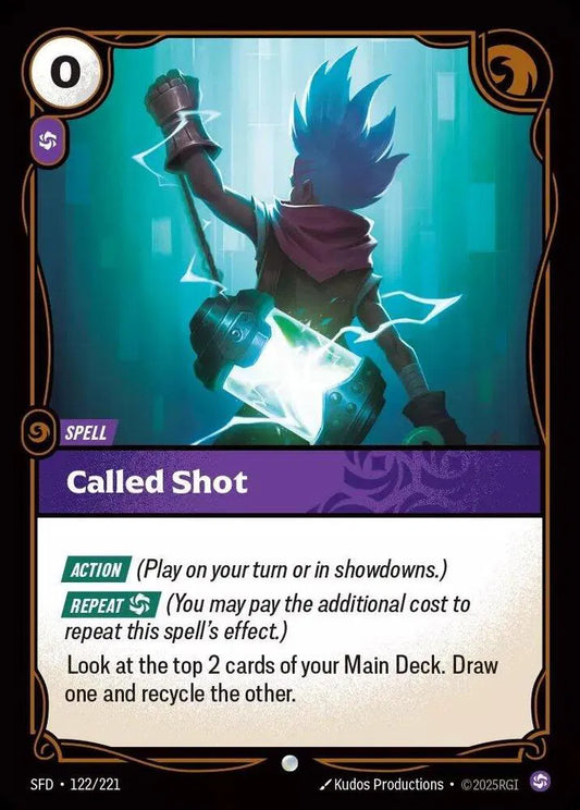 Called Shot Spiritforged Common • 122/221 Normal