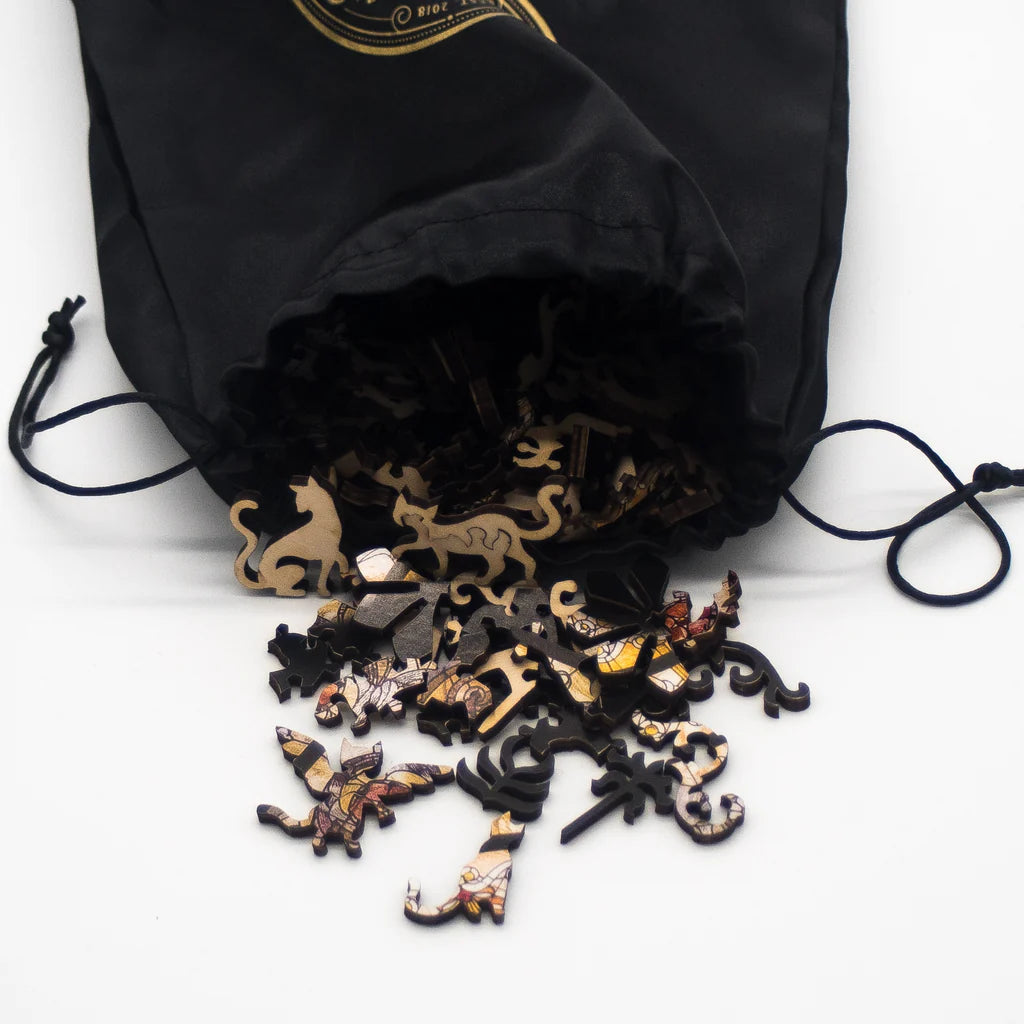 Cathedral Cat 372 Wooden Pieces