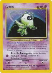 Celebi Pokemon Holo Rare 3 Neo Revelation
