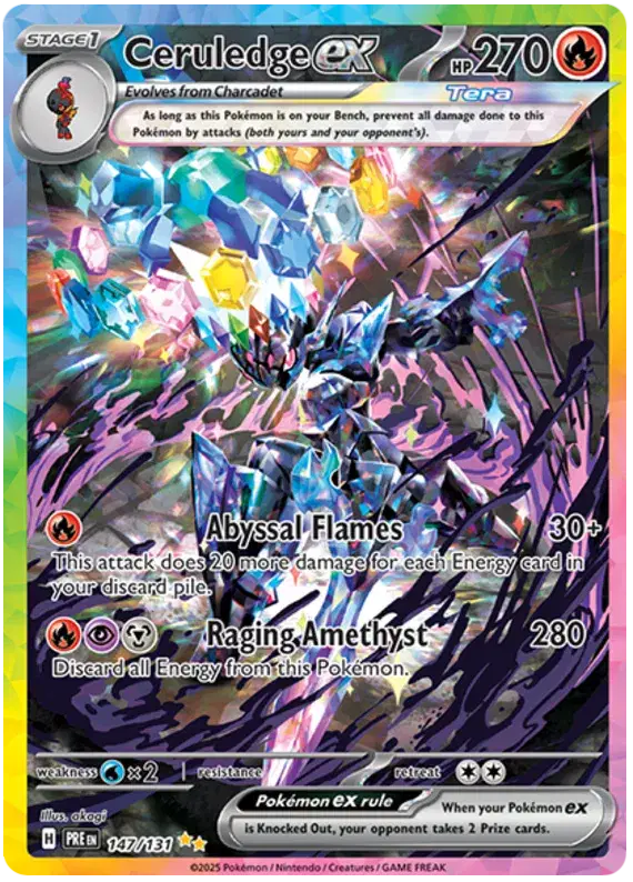 Ceruledge (147/131) Prismatic Evolutions