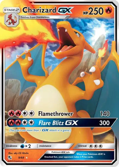 Charizard GX(9/68) Hidden Fates