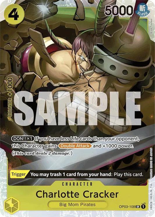 Charlotte Cracker(SR)(OP03-108) Premium Booster