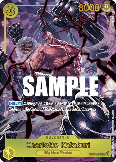 Charlotte Katakuri (Alternate Art)(SEC)(OP03-123) Pillars of Strength