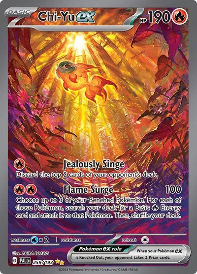 Chi-Yu ex - 259/193 Special Illustration Rare 259/193 Paldea Evolved