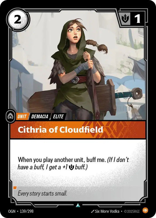 Cithria of Cloudfield - Uncommon (139/298) Riftbound Origins