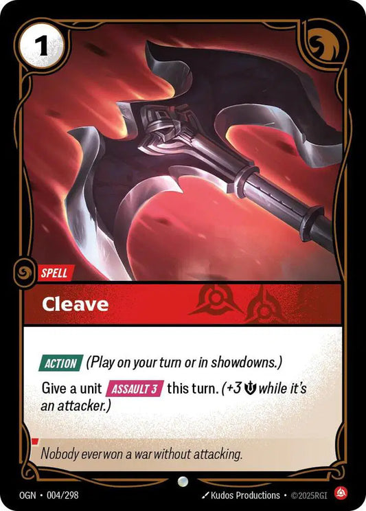 Cleave - Common (4/298) Riftbound Origins