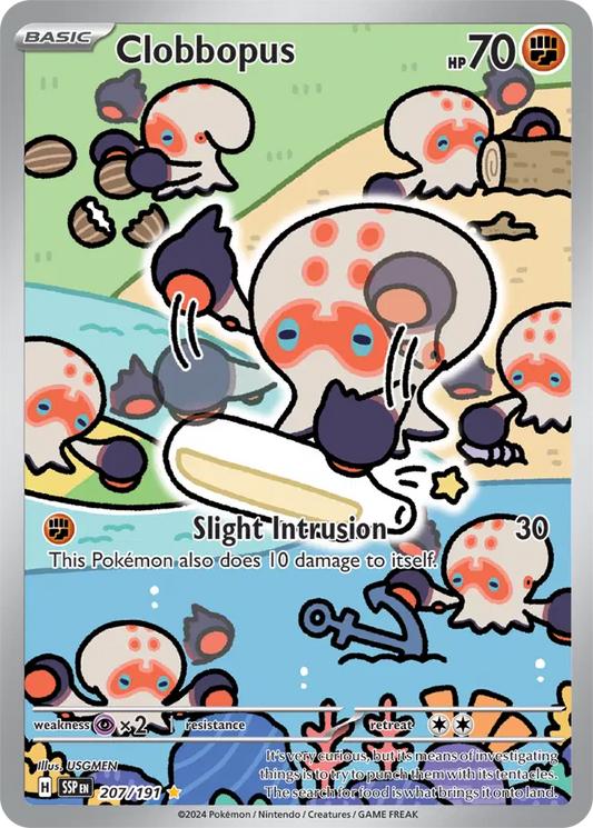 Clobbopus Illustration Rare 207/191