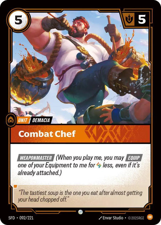 Combat Chef Spiritforged Common • 092/221 Normal