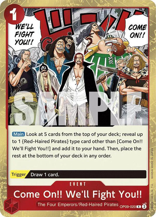 Come On!! We'll Fight You!! (020)