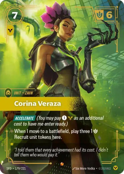 Corina Veraza Spiritforged Epic • 179/221 Foil