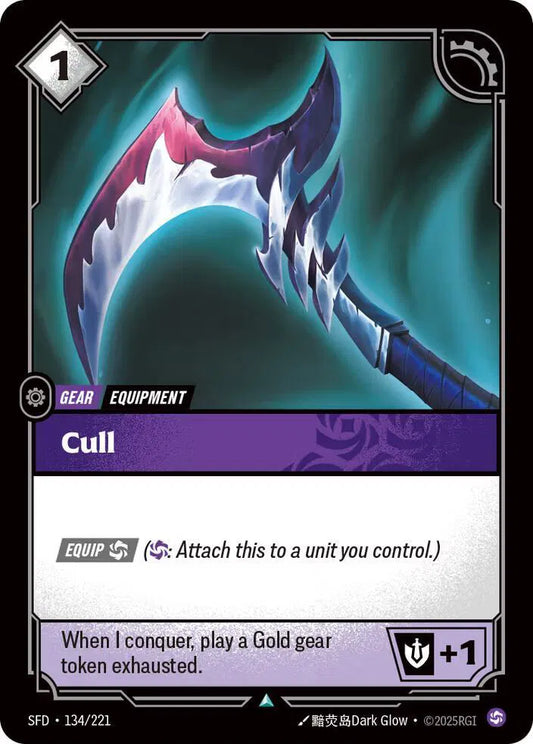 Cull Spiritforged Uncommon • 134/221 Normal