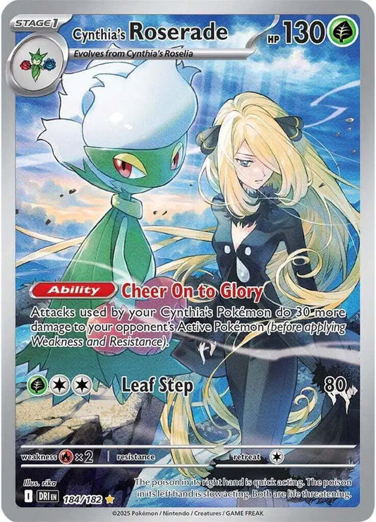 Cynthia's Roserade (184/182) Destined Rivals