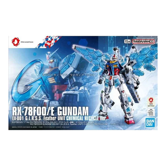 1/144 RX-78F00/E GUNDAM (EX-001 G.L.R.S.S. Feather UNIT) CHEMICAL RECYCLE Ver.