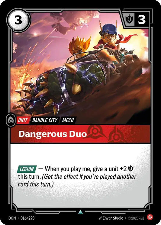 Dangerous Duo - Uncommon (16/298) Riftbound Origins