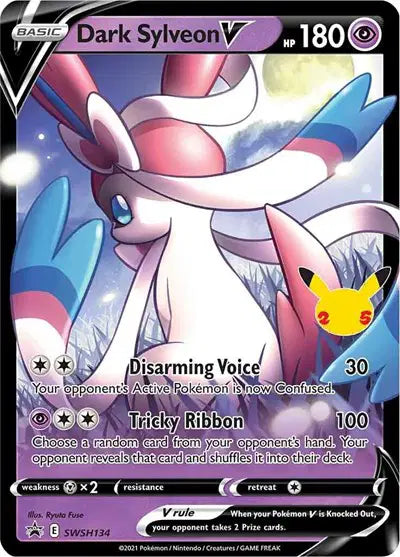 Dark Sylveon V (SWSH134 Promo) Sword & Shield