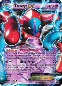 Deoxys EX (Team Plasma) Holo Rare BW82 Black and White Promos