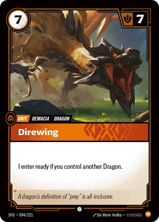 Direwing Spiritforged Common • 094/221 Normal