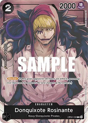 Donquixote Rosinante (Box Topper)(OP02-108) Paramount War