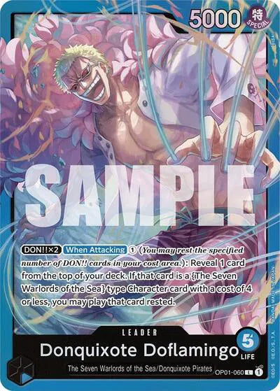 Donquixote Doflamingo (OP01-060) - Near mint-mint (NM-MT)