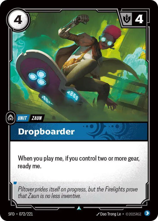 Dropboarder Spiritforged Uncommon • 072/221 Normal