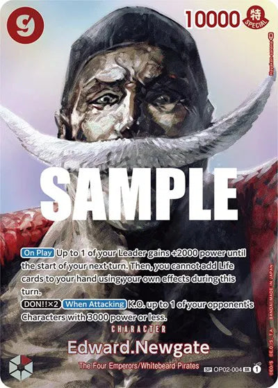 Edward.Newgate (SP)(OP02-004) Kingdoms of Intrigue