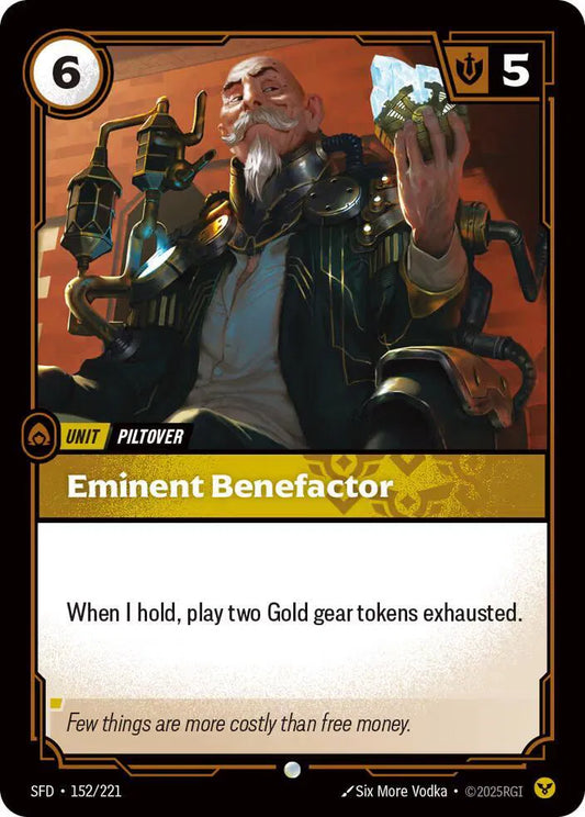 Eminent Benefactor Spiritforged Common • 152/221 Normal