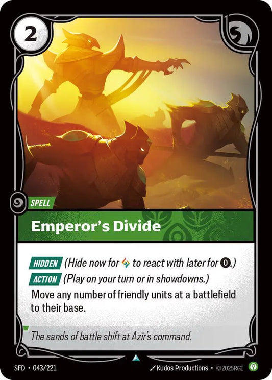 Emperor's Divide Spiritforged Uncommon 043/221
