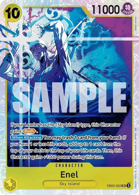 Enel(SR)(EB02-052) Extra Booster Anime 25th Collection