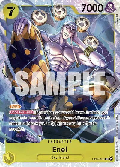 Enel (SR)(OP05-100) Awakening of the New Era