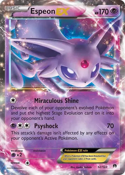 Espeon EX (52/122) BREAKpoint