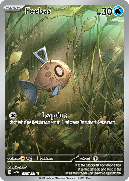 Feebas (198/191) Surging Sparks
