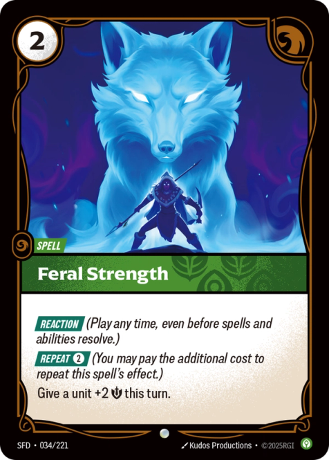 Feral Strength SFD-034/221