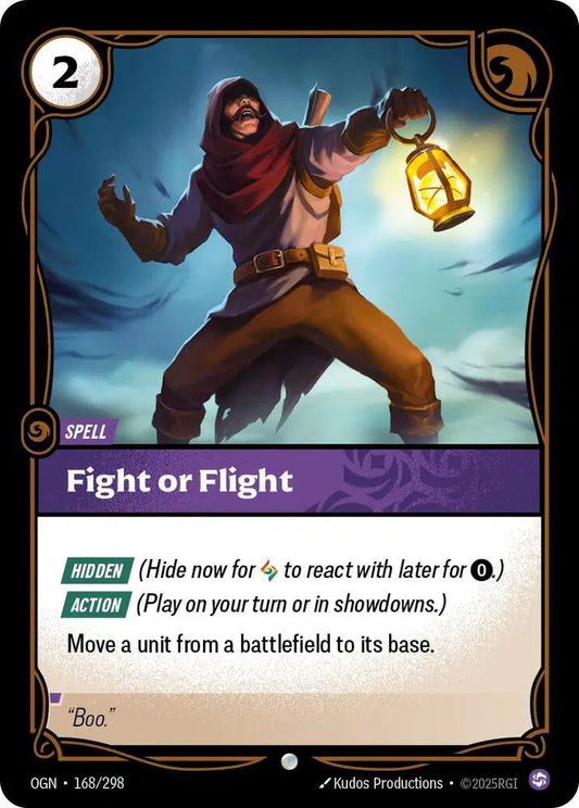 Fight or Fight - Common (168/298) Riftbound Origins