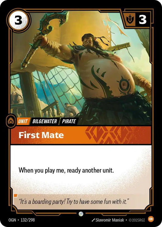 First Mate - Common (132/298) Riftbound Origins