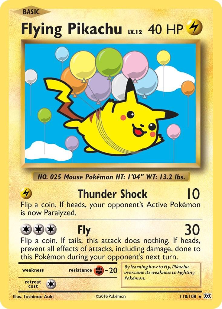 flying pikachu 110/108