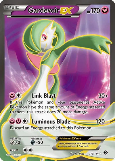 Gardevoir EX (Full Art) Ultra Rare 111 Steam Siege